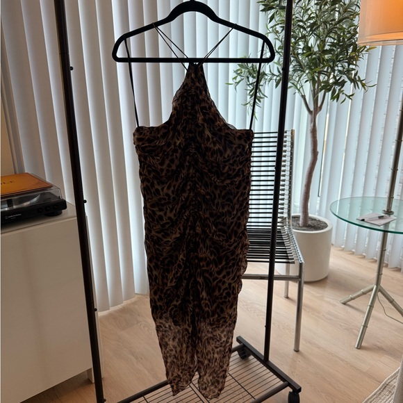 Isabel Marant Étoile Valdi Dress in Ochre size 42 - Picture 4 of 7